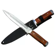 Vojaški lovski nož/kilavec z nožnico 28 cm
