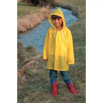 Doppler Otroški dežni plašč, velikost 128, rumen