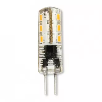 TESLA - LED G4001540-1S, žarnica G4, 1,5W, 12V, 90lm, 10 000h, 4000K hladno bela, 360°