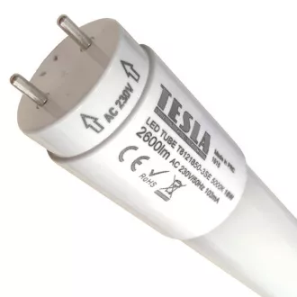 TESLA - LED T8121850-3SE, cev, tehnologija SMD, T8, G13, 1200mm, 18W, 230V, 2574lm, 5000K,