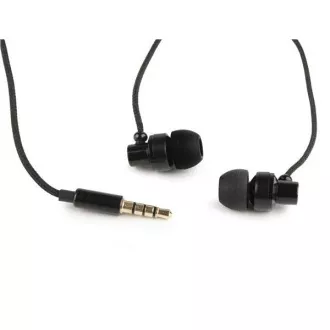 GEMBIRD slušalke z mikrofonom MHS-EP-CDG-B za MP3, kovinske, črne GEMBIRD slušalke z mikrofonom MHS-EP-CDG-B za MP3, kovinske, črne