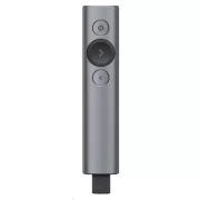 Logitech Presenters Spotlight Plus, brezžično, Bluetooth, temno sivo
