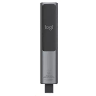 Logitech Presenters Spotlight Plus, brezžično, Bluetooth, temno sivo