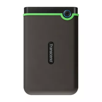 TRANSCEND Zunanji trdi disk USB 3.0 StoreJet 25M3S, 2TB, črn (SATA, gumijasto ohišje, zaščita pred udarci)