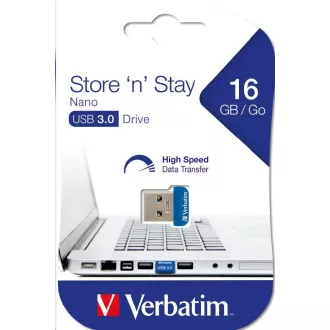VERBATIM Flash disk 16 GB Store 'n' Stay Nano, USB 3.0