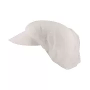 Kapa iz PP za enkratno uporabo z vizirjem ARDON®TINA (100 kosov) bela
