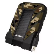 ADATA zunanji trdi disk 2TB 2, 5" USB 3.1 DashDrive Durable HD710M Pro, kamuflaža (guma, odporen na udarce/vodo/prah)