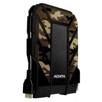 ADATA zunanji trdi disk 2TB 2, 5" USB 3.1 DashDrive Durable HD710M Pro, kamuflaža (guma, odporen na udarce/vodo/prah)