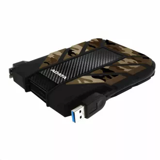 ADATA zunanji trdi disk 2TB 2, 5" USB 3.1 DashDrive Durable HD710M Pro, kamuflaža (guma, odporen na udarce/vodo/prah)