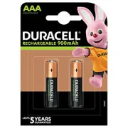 DURACELL akumulatorska baterija AAA 900 mAh 2 kosa