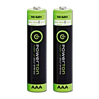 Powerton ENERGY RECHARGE Akumulatorske baterije Ni-MH AAA, 2 paketa