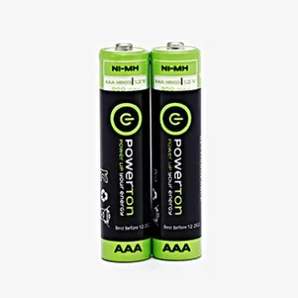 Powerton ENERGY RECHARGE Akumulatorske baterije Ni-MH AAA, 2 paketa