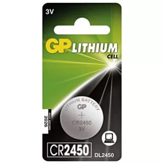 GP enkratna litijeva baterija CR2450, 1 pakiranje