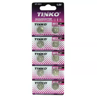 Alkalna gumbna baterija, LR44, AG13, 1,5 V, blister, 10 kosov Alkalna gumbna baterija, LR44, AG13, 1,5 V, blister, 10 kosov