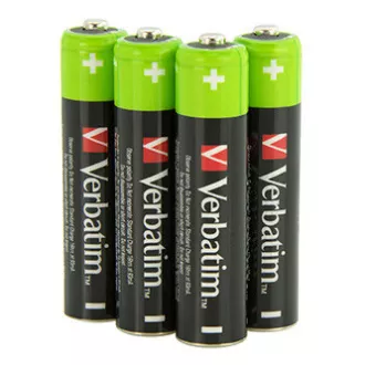 Baterija za polnjenje, AAA (HR03), 1,2 V, 950 mAh, Verbatim, blister, 4 pakiranja