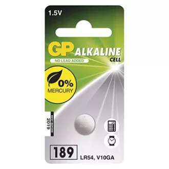 GP Alkalna baterija LR1130 za enkratno uporabo, 1 pakiranje GP Alkalna baterija LR1130 za enkratno uporabo, 1 pakiranje