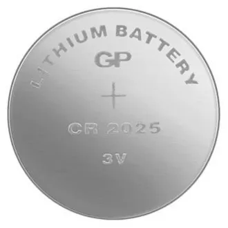 GP enkratna litijeva baterija CR2025, 2 paketa