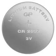 GP enkratna litijeva baterija CR2032, 2 paketa