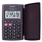 Kalkulator Casio HL 820LV BK, črn, žepni, osemmestni