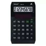 Kalkulator Rebell ECO 10, črn, žepni, osemmestni