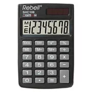 Kalkulator Rebell RE-SHC108 BX, RE-SHC100N BX, črn, žepni, osemmestni