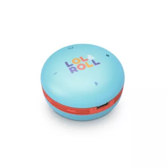 Energy Sistem Lol&Roll Pop Otroški zvočnik Blue, 5W prenosni Bluetooth zvočnik s funkcijo omejevanja moči