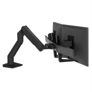 ERGOTRON HX Desk Dual Monitor Arm, namizna roka za 2 monitorja do 32", črna