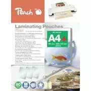 PEACH folija za laminiranje A4 (228x303mm), 80mic, sijajna, eurofold, 100 kosov