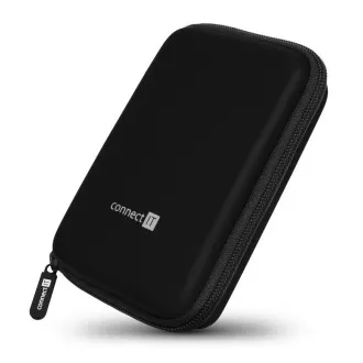 CONNECT IT HardShellProtect trdo ohišje za 2,5-palčni trdi disk, črno
