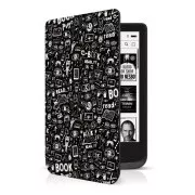 CONNECT IT Kovček Doodle za PocketBook 616/618/627/628/632, DOODLE BLACK