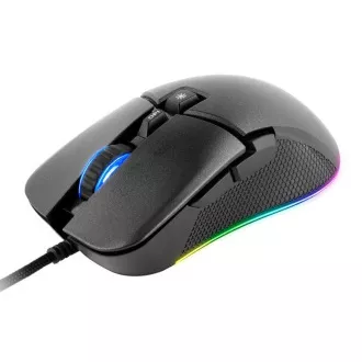 C-TECH Gaming Mouse Dawn (GM-24L), za običajne igre, 6400 DPI, RGB osvetlitev, USB