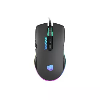 Fury Gaming Mouse Scrapper, gaming, 6400DPI, USB, optična, žična, RGB, 7 gumbov, dolžina kabla 1,6 m, črna Fury Gaming Mouse Scrapper, gaming, 6400DPI, USB, optična, žična, RGB, 7 gumbov, dolžina kabla 1,6 m, črna