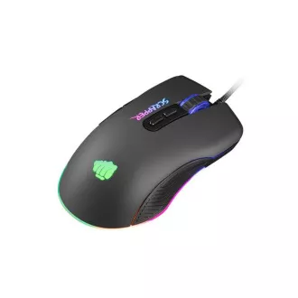 Fury Gaming Mouse Scrapper, gaming, 6400DPI, USB, optična, žična, RGB, 7 gumbov, dolžina kabla 1,6 m, črna Fury Gaming Mouse Scrapper, gaming, 6400DPI, USB, optična, žična, RGB, 7 gumbov, dolžina kabla 1,6 m, črna