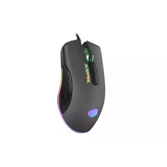Fury Gaming Mouse Scrapper, gaming, 6400DPI, USB, optična, žična, RGB, 7 gumbov, dolžina kabla 1,6 m, črna Fury Gaming Mouse Scrapper, gaming, 6400DPI, USB, optična, žična, RGB, 7 gumbov, dolžina kabla 1,6 m, črna