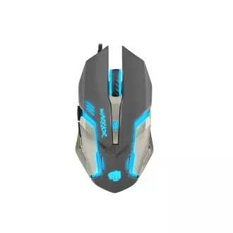 Fury Gaming Mouse Warrior, gaming, 3200DPI, USB, optična, žična, RGB, 6 gumbov, dolžina kabla 1,5 m, črna Fury Gaming Mouse Warrior, gaming, 3200DPI, USB, optična, žična, RGB, 6 gumbov, dolžina kabla 1,5 m, črna