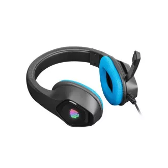 Gaming slušalke Fury z mikrofonom Phantom, žične, RGB, USB, priključek 3,5 mm, dolžina kabla 2 m, črne