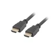 LANBERG Hitri kabel HDMI 1.4   Ethernet, 4K@30Hz, CCS, M/M, dolžina 1,8 m, črn, pozlačeni konektorji