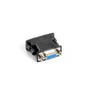 LANBERG adapter DVI-I (M) (24 5) Dual link na VGA (F), črn