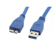 LANBERG Kabel Micro USB (M) do USB-A (M) 3.0, 0,5 m, moder