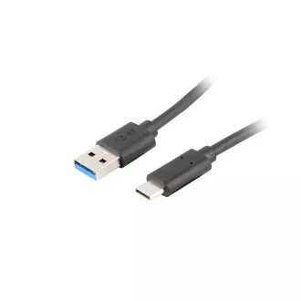 LANBERG Kabel USB-C (M) do USB-A (M) 3.1, 1,8 m, črn