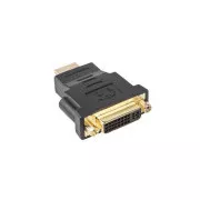 LANBERG HDMI (M) na DVI-D (F) adapter (24 5) črn