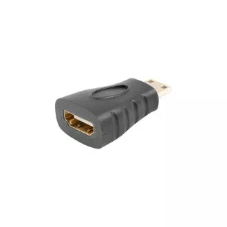 LANBERG Adapter HDMI (F) za HDMI MINI (M), črn