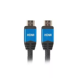 LANBERG HDMI M/M 2.0 kabel 3 m, CU, črn, Premium