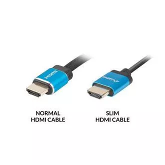 LANBERG Kabel HDMI M/M 2.0 1,8 m 4K črn, tanek