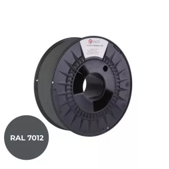 C-TECH tiskarska struna PREMIUM LINE ( filament ) , ABS, bazaltno siva, RAL7012, 1,75 mm, 1 kg