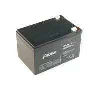 Baterija FUKAWA FW 12-12 (12V; 12Ah; pritrditev 6,3 mm; življenjska doba 5 let)