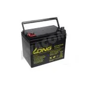 AVACOM Long baterija 12 V, 34 Ah, svinčena baterija DeepCycle AGM F4