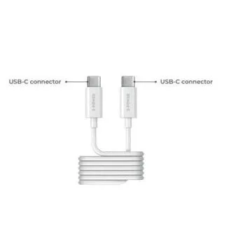 2-Power kabel USB-C na USB-C, 1 m