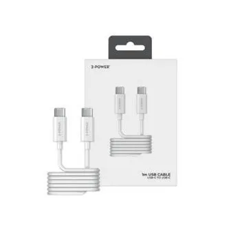 2-Power kabel USB-C na USB-C, 1 m