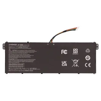 Baterija z dvema napajalnikoma za prenosni računalnik ACER Extensa 15 EX215-53G s tremi celicami 11,4 V 3400 mAh Baterija z dvema napajalnikoma za prenosni računalnik ACER Extensa 15 EX215-53G s tremi celicami 11,4 V 3400 mAh